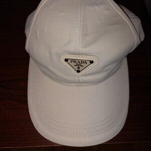 Prada white cap